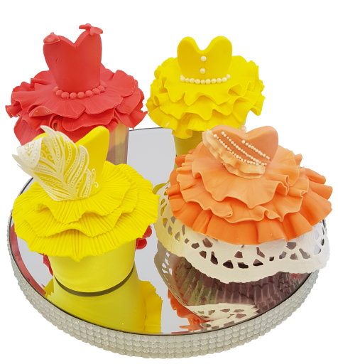 Decorative Wedding Cupcakes