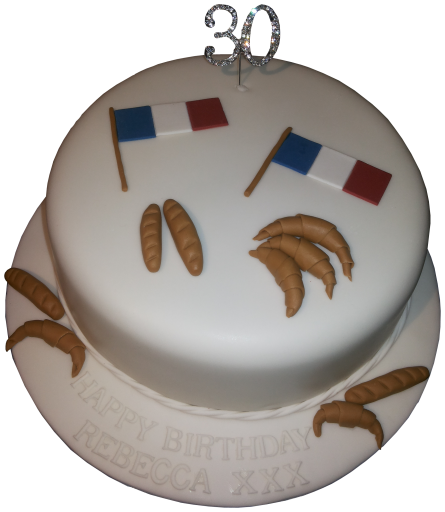 French Birthday Cake