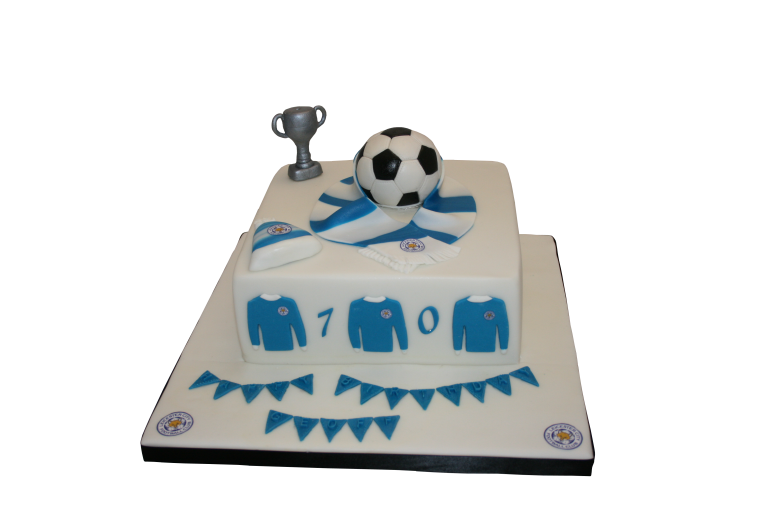 Leicester City Cake